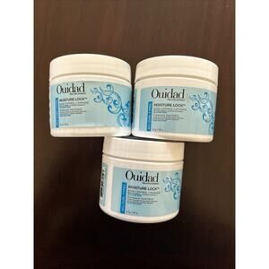 Ouidad Moisture Lock Edge Control + Pomade For Curly Hair, 2 oz, LOT OF 3, NEW